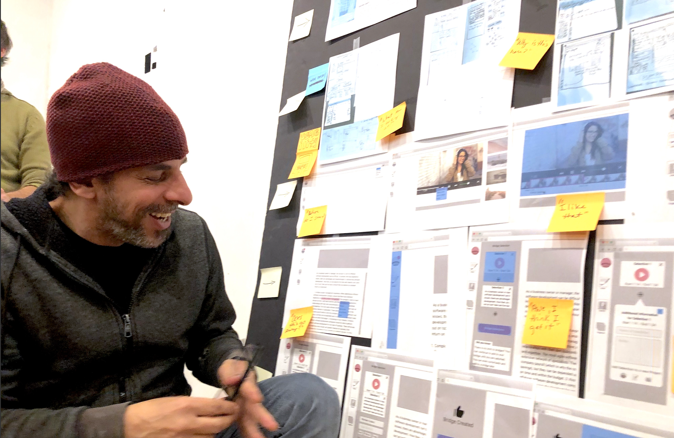 Rene Doing UX Research
