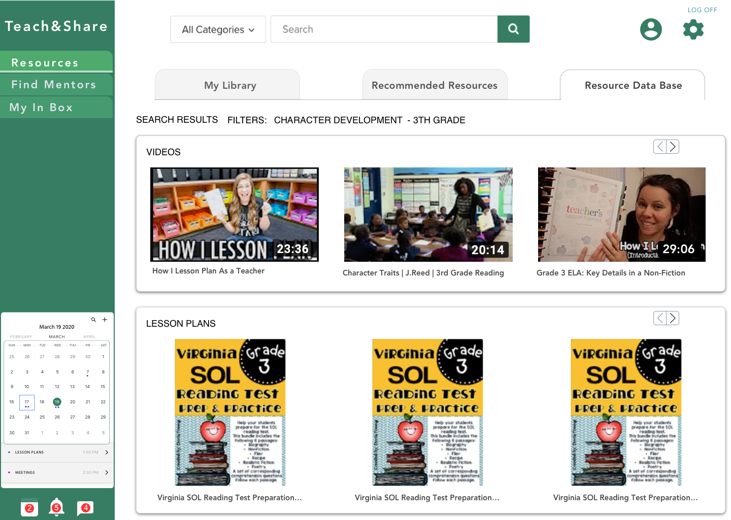 Search Page